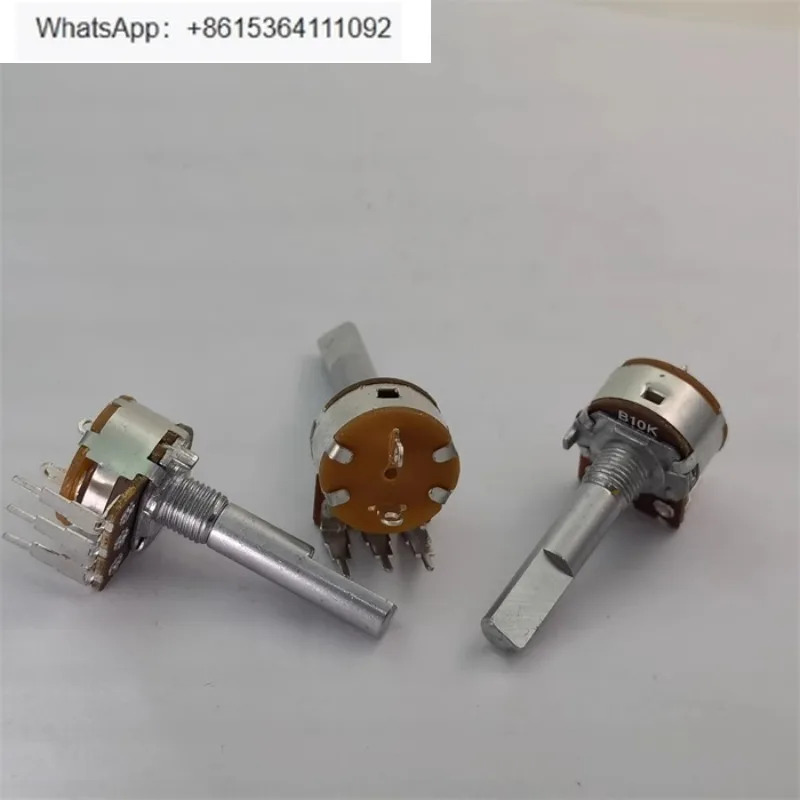 10Pcs 149 57 스위치 벤딩 전위차계 B10K B330K 나사 길이 생크 30MMF