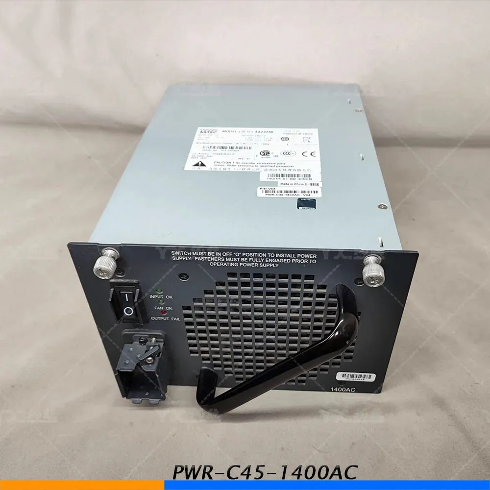 Cisco 전원공급장치 PWR-C45-1400AC4506 4507r 시리즈용