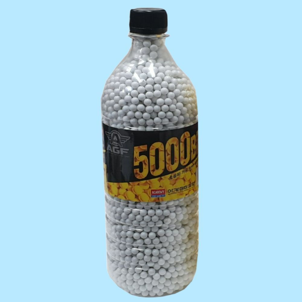 국산 비비탄총알 bb탄총알 비비탄알 6mm 5000발 - 상품 이미지
