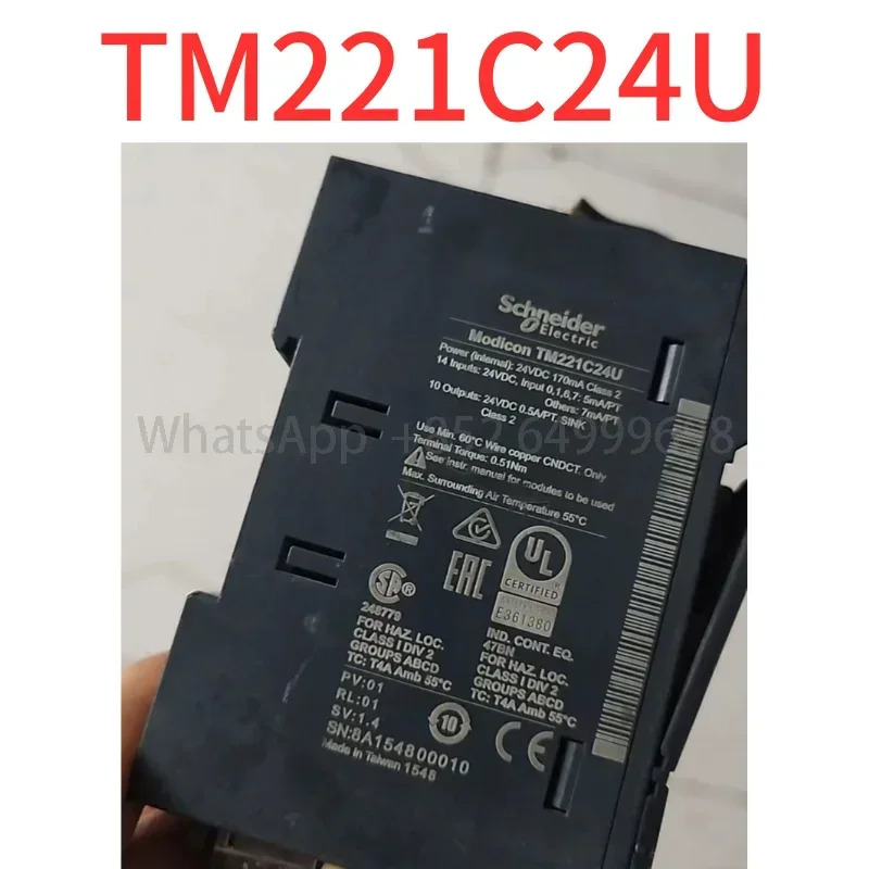 리퍼 PLC TM221C24U는 기능이 좋습니다.