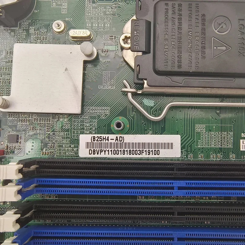 Acer Veriton X6650G 마더보드B25H4-AD DBVPY11001 DDR4 메인보드 완전 작동 리퍼