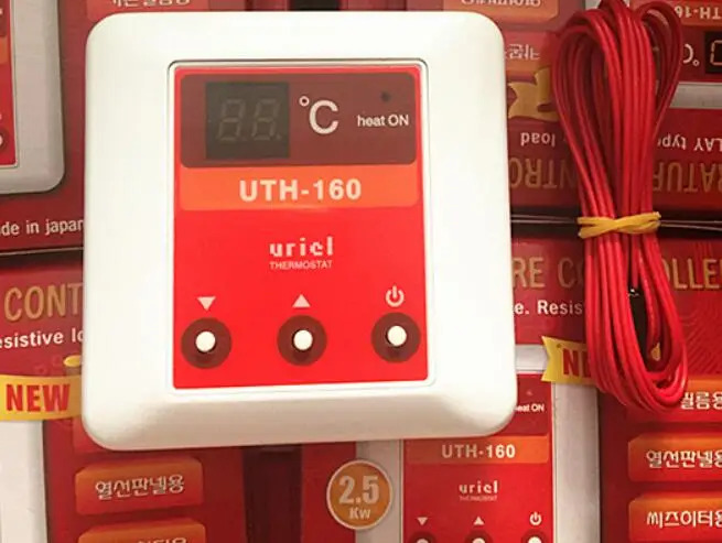 온도조절기 벽걸이 출력 전력 2.5KW UTH160