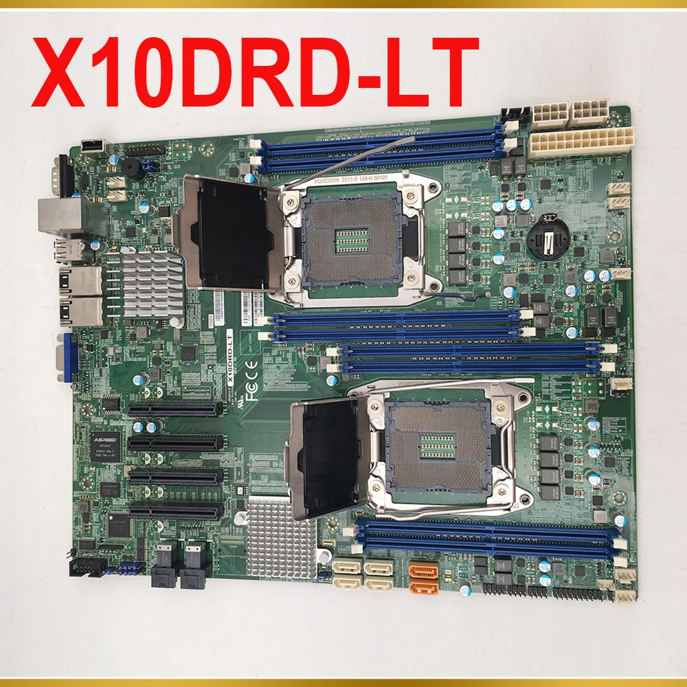 Supermicro 서버 마더보드 지원 E5-2600 V4/V3 군 프로세서 LGA2011 DDR4 X10DRD-LT