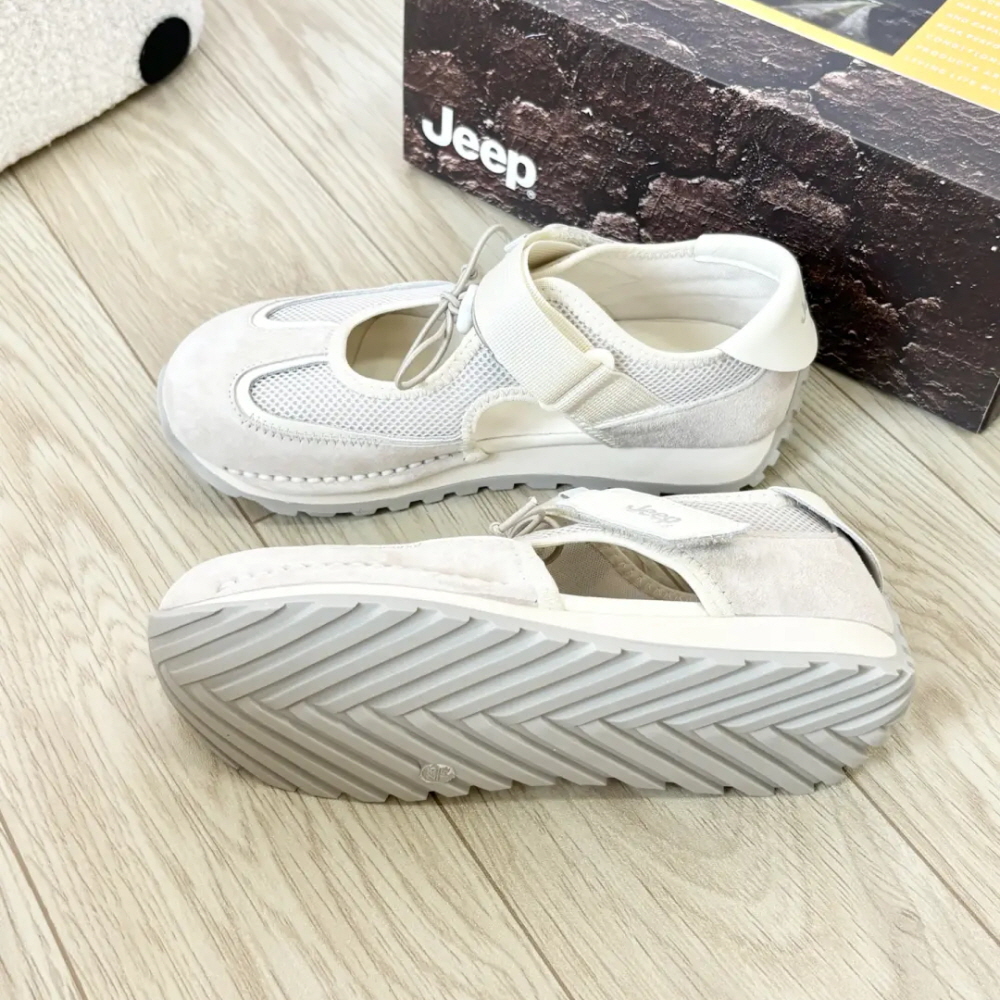 지프 메리제인 슬립온 데일리 샌들 스니커즈 아이보리 P652W15188 - 상세 이미지 2