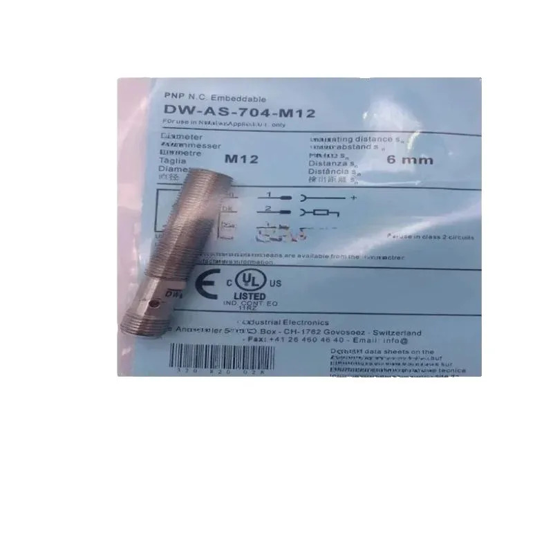 오리지널 금속 센서 Dw-as-703-m12 Dw-as-704-m12