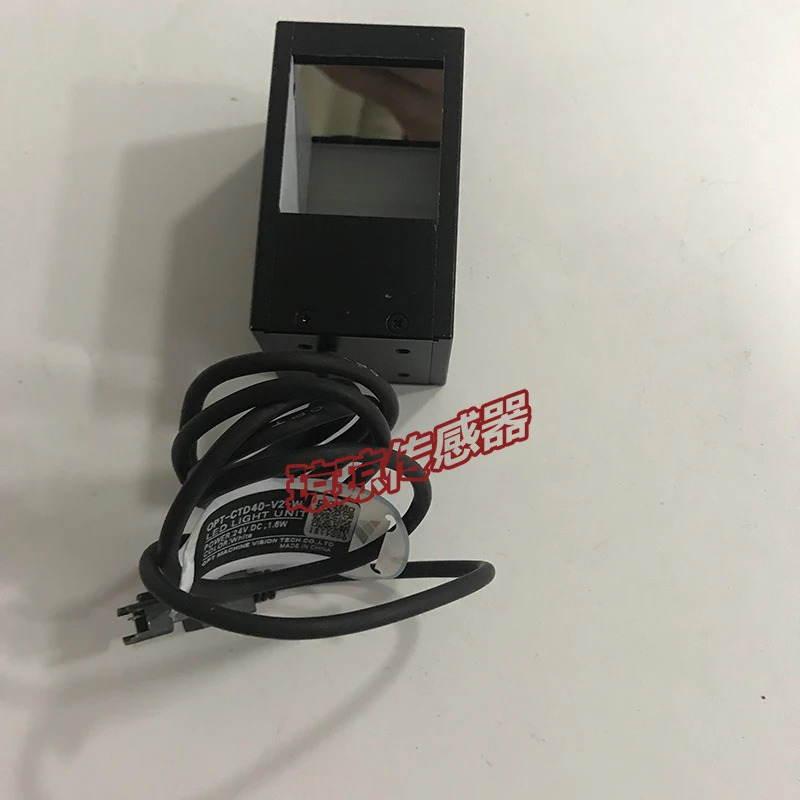 링 머신 비전 백색광 동축 광원 OPT-CTD40-V2-W 실제 촬영