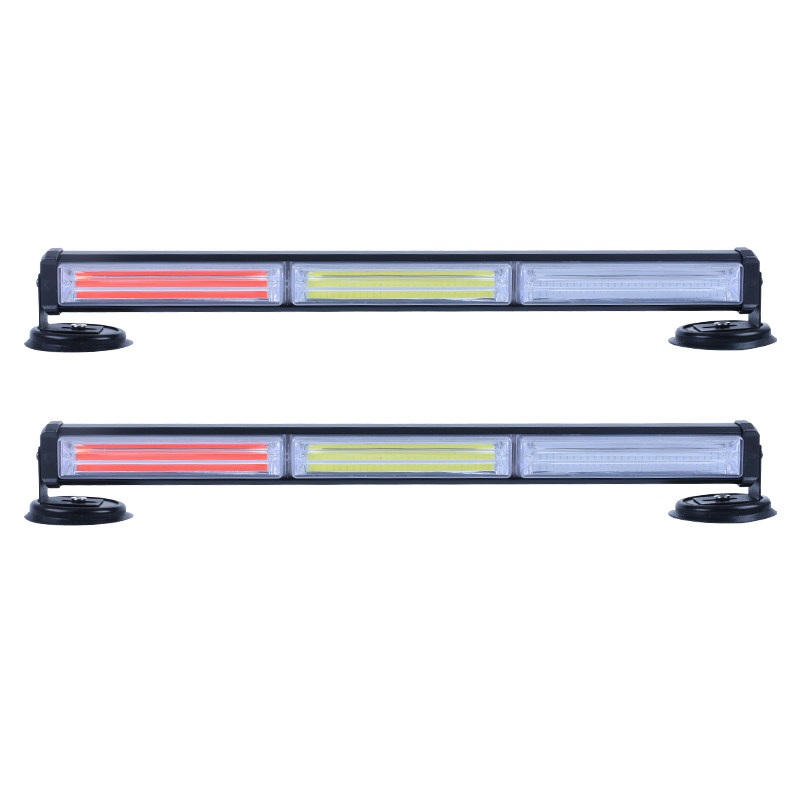 차량용 경광등 비상용 렉카 고휘도 LED 점멸등 싸이키 12V 24V 2단 흡착식 바형 - 상세 이미지 4