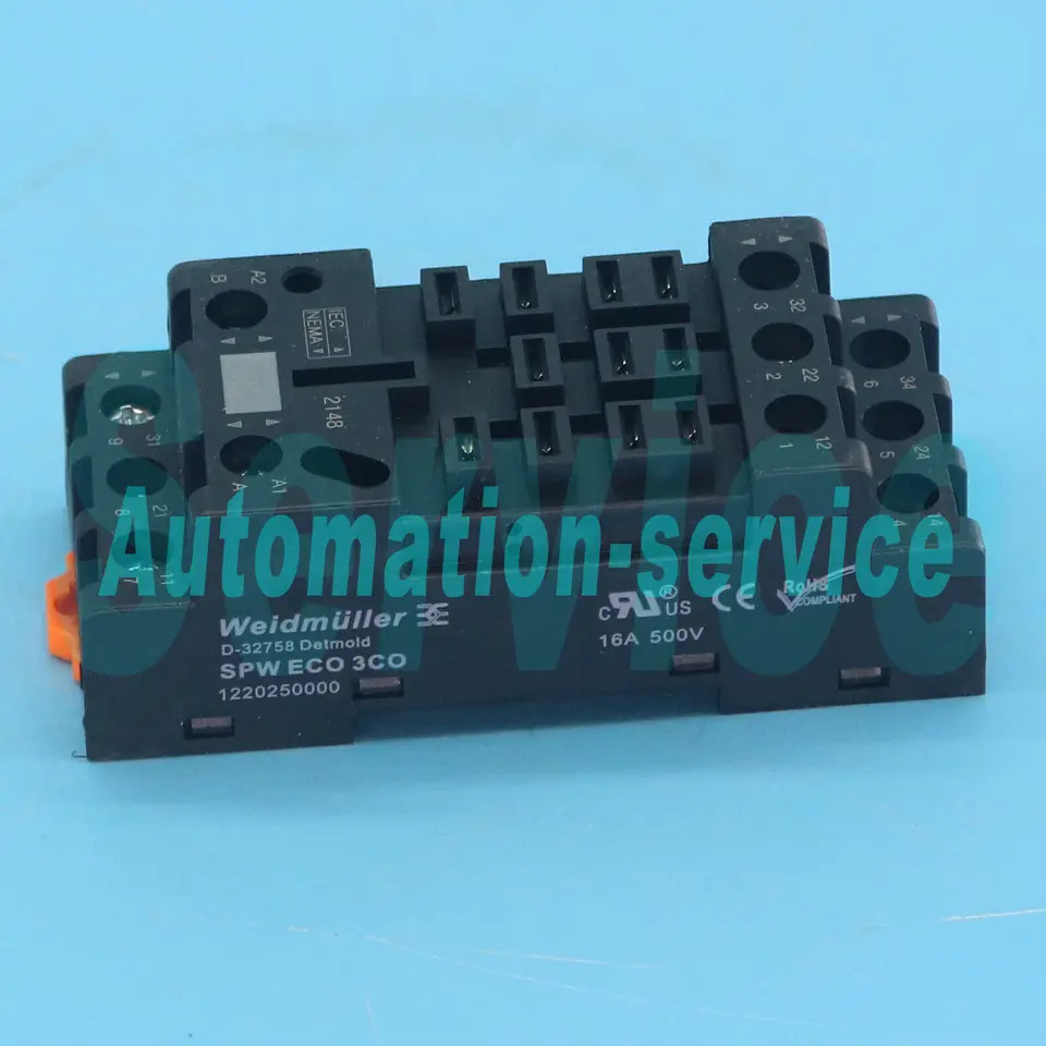 Weidmuller릴레이 소켓 SPW ECO 3CO 1220250000 16A 500V 10PCs/BOX 신