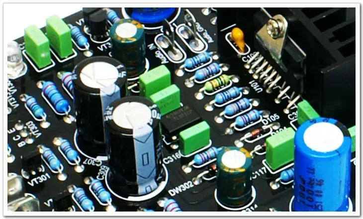 LME49810 400W 모노 DC 서보 A B 파워 보드 장착 완 라디에이터 없음
