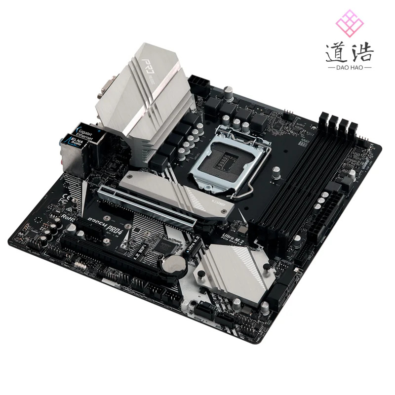 ASRock호환 B365M PRO4 마더보드 HDMI M.2 LGA 1151 DDR4 마이크로 B365 메인보드 리퍼 완료 64GB