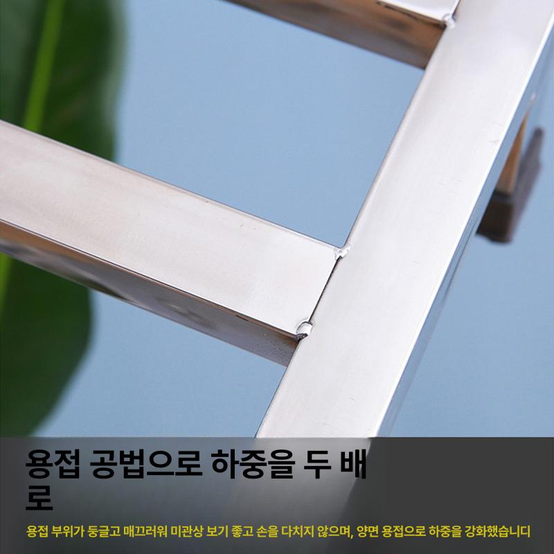 바닥 선반 받침대 주방 다용도 가정용 업소용 발판 수납랙 작업 세로 발받침 정리 - 상세 이미지 2