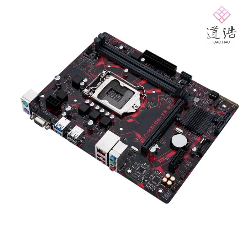 EX-H310M-V3 R2.0 마더보드32GB PCI-E 3.0 USB3.1 USB2.0 LGA 1151 DDR4 u H310 메인보드 완전 작동 리퍼
