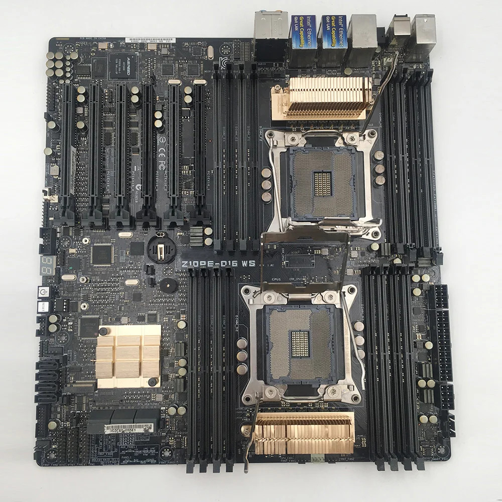 ASUS호환 워크스테이션 마더보드intel호환 C612 X99 LGA 2011-3 DDR4 지원 E5-2600 V3 Z10PE-D16 WS