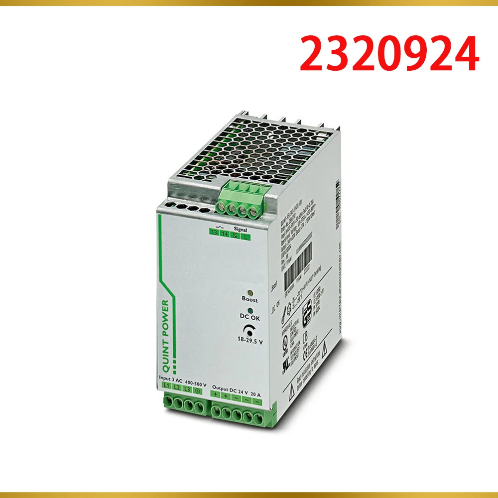 Phoenix 산업전원공급장치QUINT-PS/3AC/24DC/20/CO 입력 3상 출력 24V DC/20A 2320924