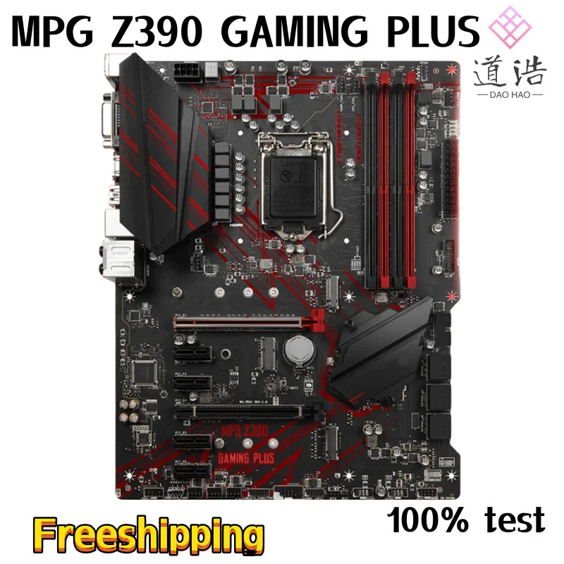 MSI MPG Z390 GNG PLUS 마더보드 128GB M.2 HDMI LGA 1151 DDR4 메인보드 완전 작동 리퍼