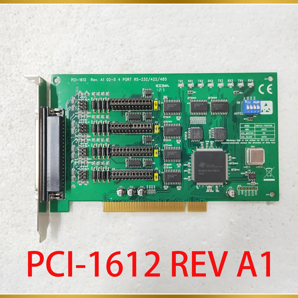 02-1/02-2/02-5 어드밴텍 PCI-1612 REV A14 포트 RS-232/422/485 데이터 캡처 카드