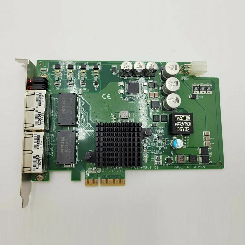Advantech PCIE-1672E PCIE-1674E4포트 비주얼 이미지 캡처 카드