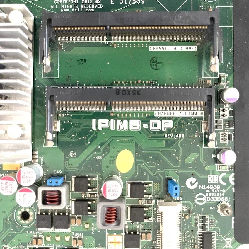 DELL piron 2330 AIO 마더보드 IPIMB-DP CN-0T4VP9 0T4V9P T4VP9 DDR3 메인보드 완전 작동 리퍼