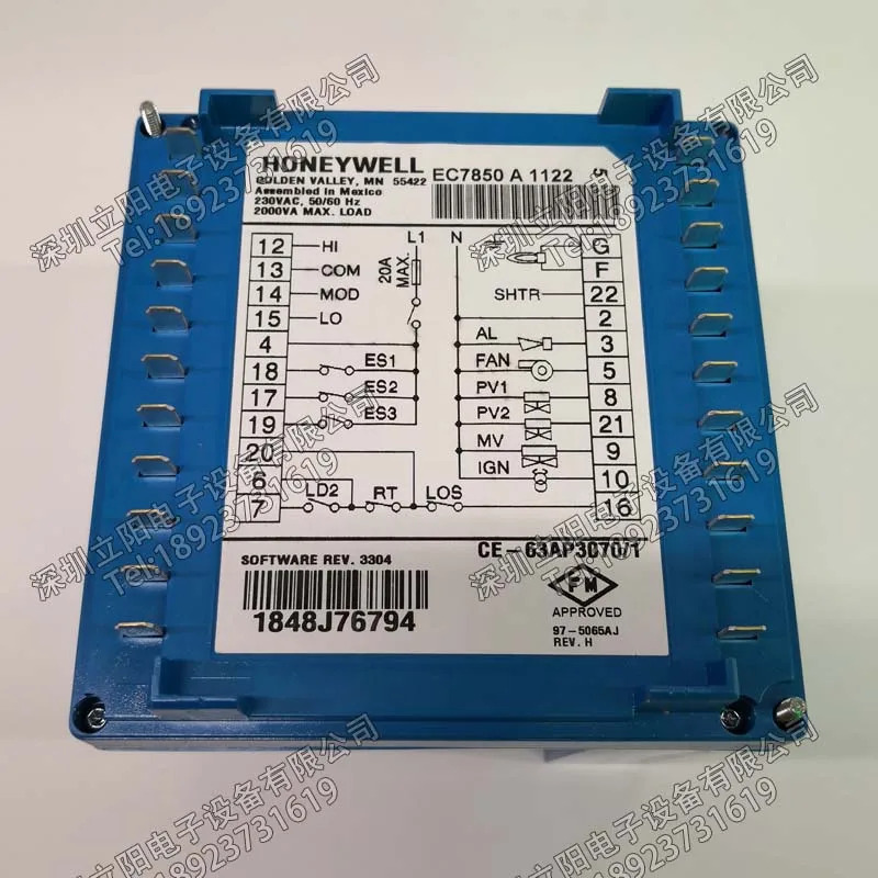 Honeywell 컨트롤러 EC7850A 1122 1080 1072 RM7897A1002