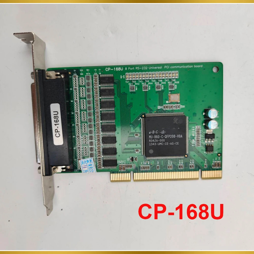 MOXA Spot PCI 8 직렬 카드 RS232 다직렬 카드직렬 케이블 8개 CP-168U