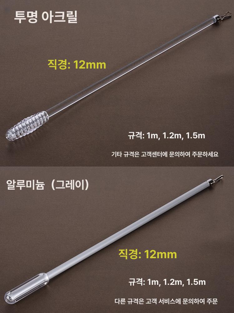 원형 핸들 사각 아크릴손잡이 유리 투명손잡이 - 상세 이미지 4