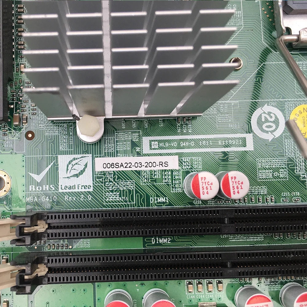 듀얼 네트워크 포트 IMBA-G410 Rev2.0산업제어 마더보드