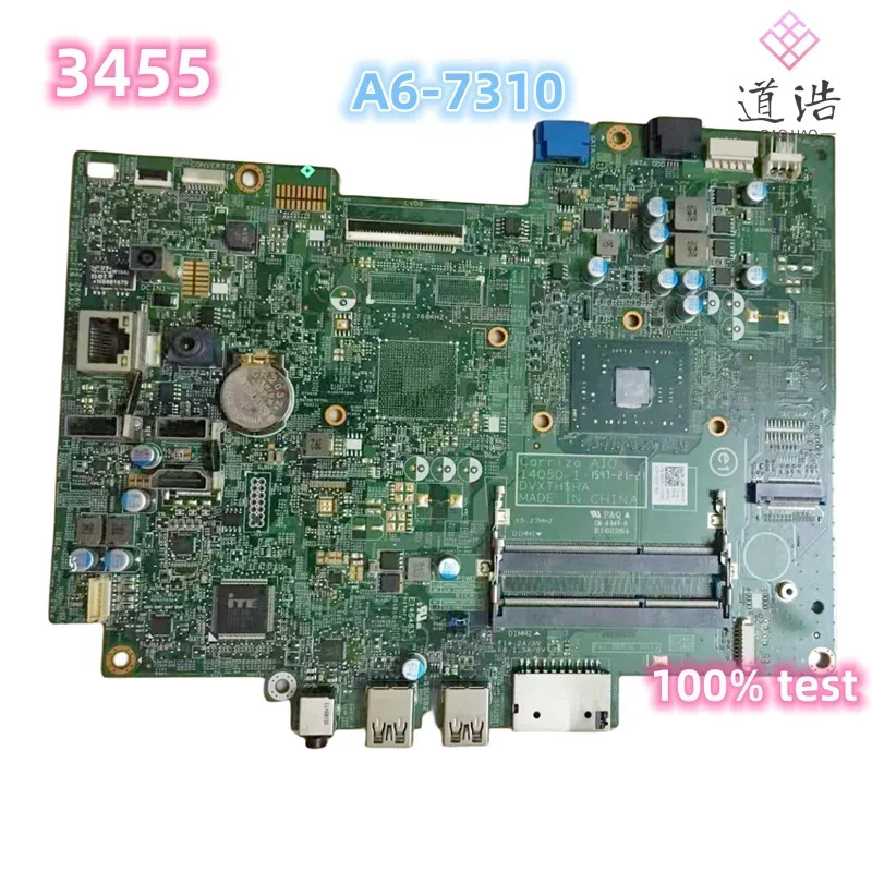 CN-06H91J Dell 3455 AIO 마더보드14050-1 A6-7310 CPU 06H91J 6H91J DDR3 메인보드 완전 작동 리퍼