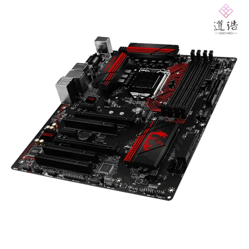 B150 GNG M3 마더보드64GB M.2 DVI HDMI LGA1151 DDR4 메인보드 완전 작동 리퍼