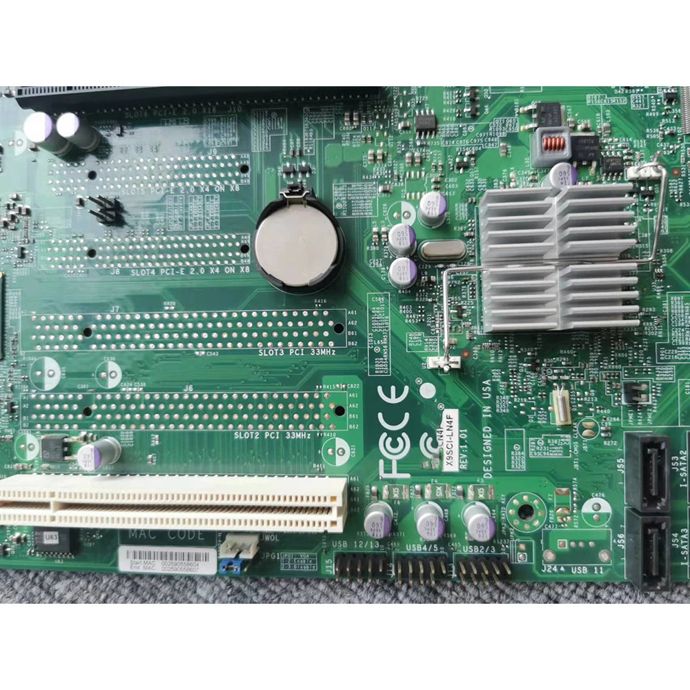 Supermicro 서버 마더보드 E3-1200 V1/V2 시리즈 2차 3차 i3 LGA1155 DDR3 ECC IPMI 2.0 X9SCI-LN4F