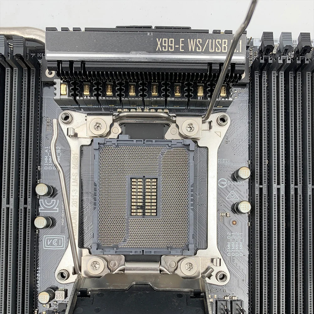 ASUS호환 서버 워크스테이션 마더보드 소켓 LGA 2011-3 V3 DDR4 X99 X99-E WS/USB 3.1용