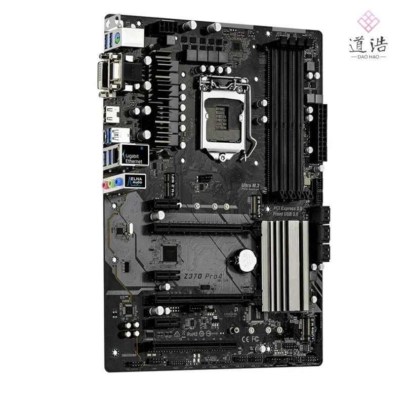 ASRock호환 Z370 PRO4 마더보드 64GB HDMI PCI-E3.0 M.2 LGA 1151 DDR4 메인보드 완전 작동 리퍼