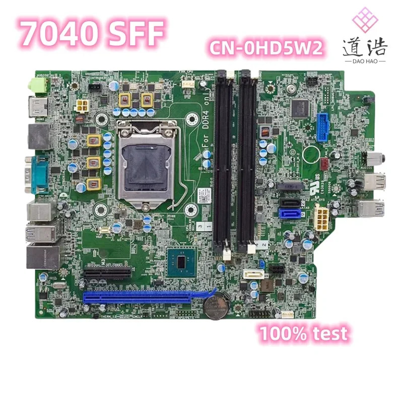 Dell Optiplex 7040 SFF 마더보드CN-0HD5W2 0HD5W2 HD5W2 LGA 1151 DDR4 메인보드 완전 작동 리퍼