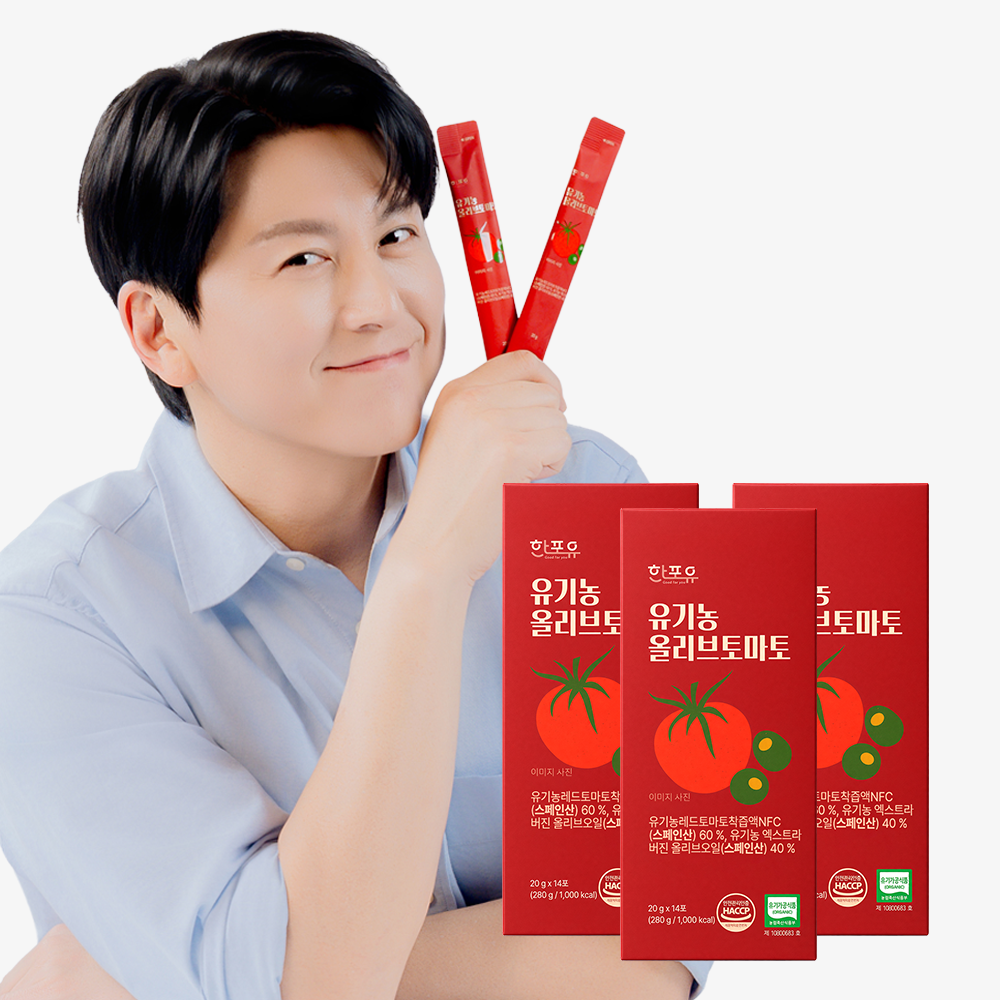 유기농100% 올토샷 엑스트라버진올리브오일 토마토 280ml, 3개 - 상품 이미지