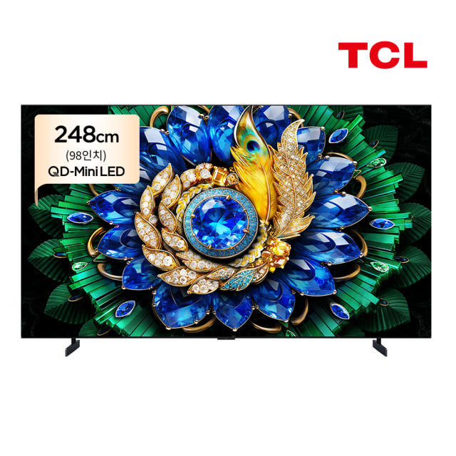 TCL 98A400M 4K QD-Mini LED 구글 TV 98인치 제품 이미지