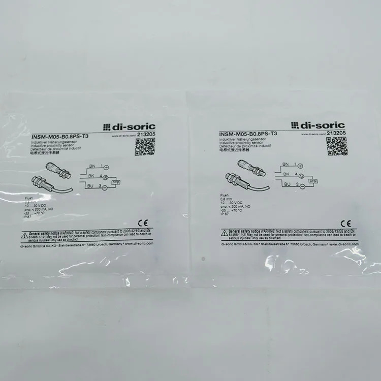 물리적 촬영 독일 Di-soric Desorui M-M05-B0.8PS-T3 유도 클로즈 투 오픈