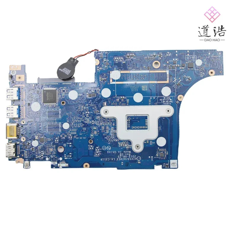 LA-C311P Lenovo호환 Ideapad U31-70 노트북 마더보드 AIVS3/AIVE3 5B20K83976 5B20J33164 I010 CPU DDR3 완전 작동 리퍼