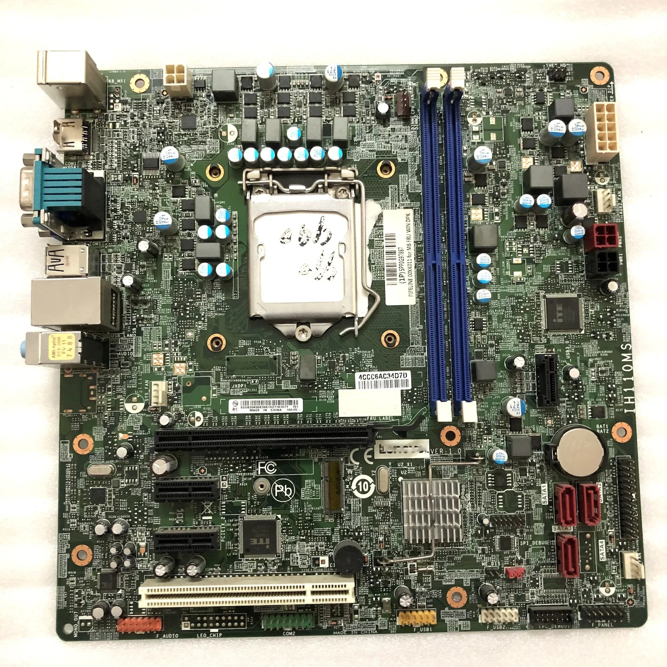 Lenovo호환 M700 M4900C 마더보드 IH110MS 메인보드완전 작동 리퍼
