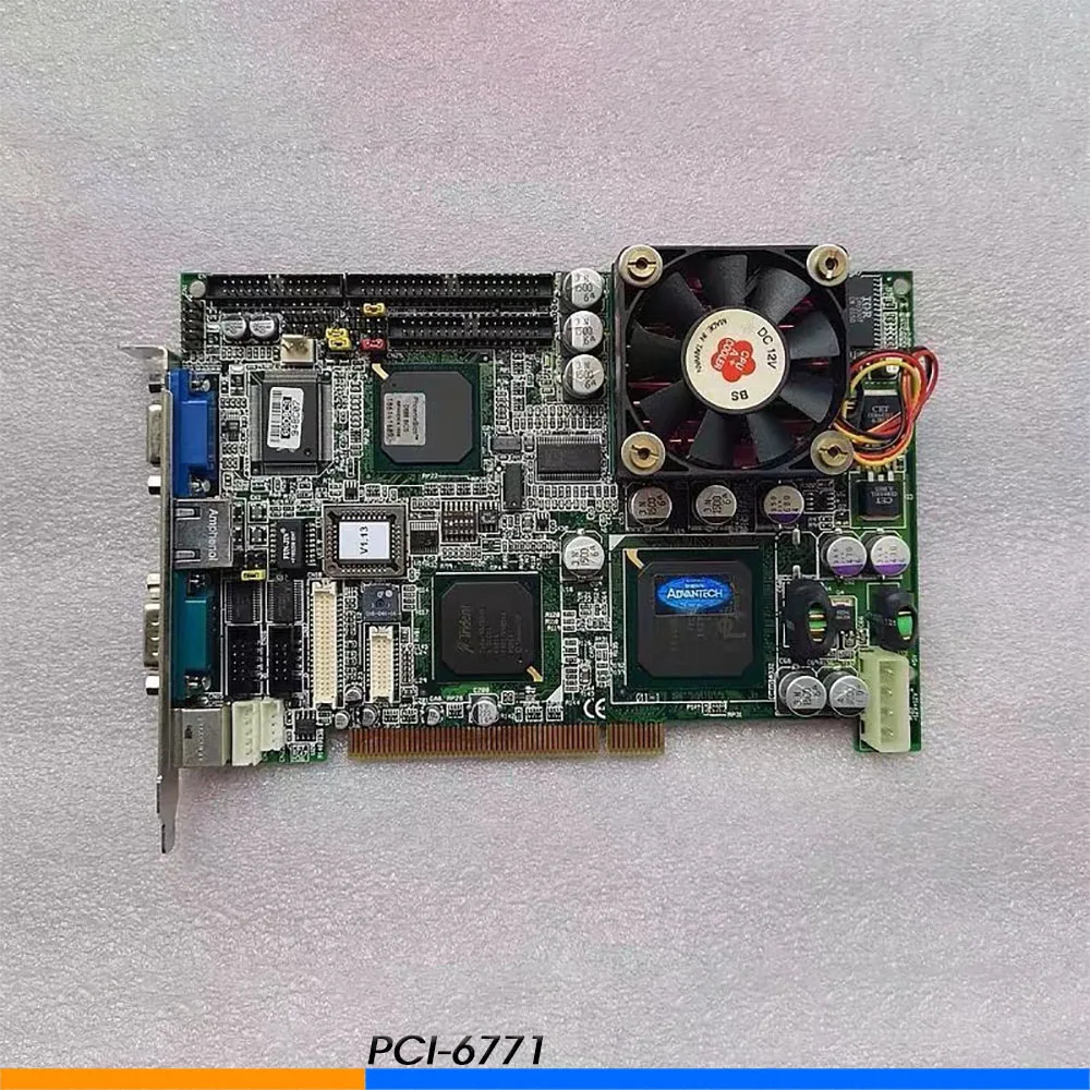 PCI-6771 REV B1 B2 어드밴텍 절반 길이 산업제어 마더보드리퍼 기계