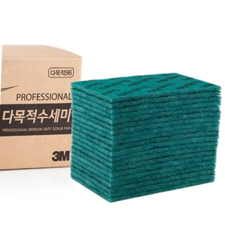 3M 키친수세미 스카치브라이트 96 다목적 수세미 20입