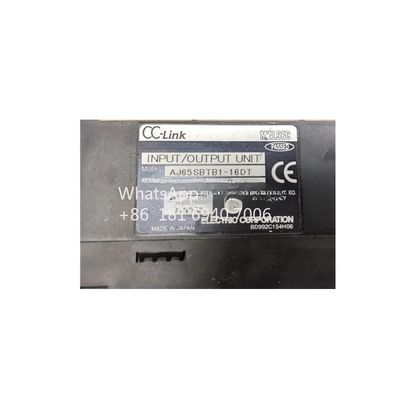 CC- PLC 모듈 입력/출력 장치 AJ65SBTB1-16DT AJ65SBTB1-16DT1 24VDC 신