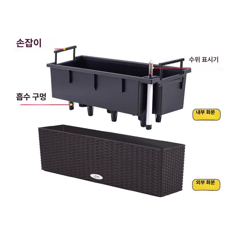 베란다 화분선반 진열대 다육이대 정리대 거치대 인테리어 다층 화분걸이대 계단식 - 상세 이미지 4