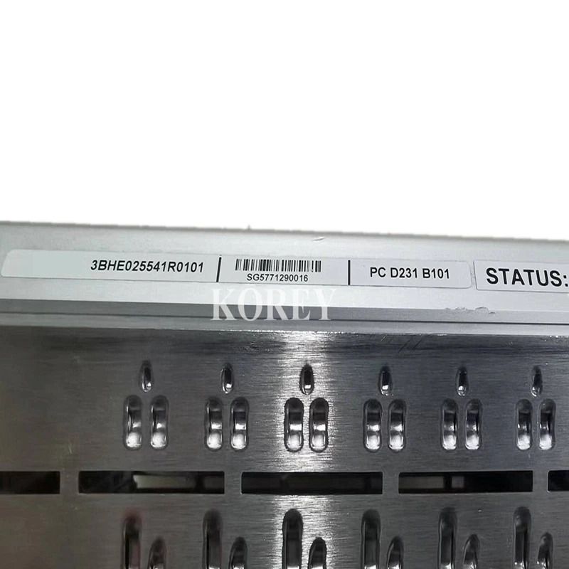 제어 장치 PC D231 B101 3BHE025541R0101 지점
