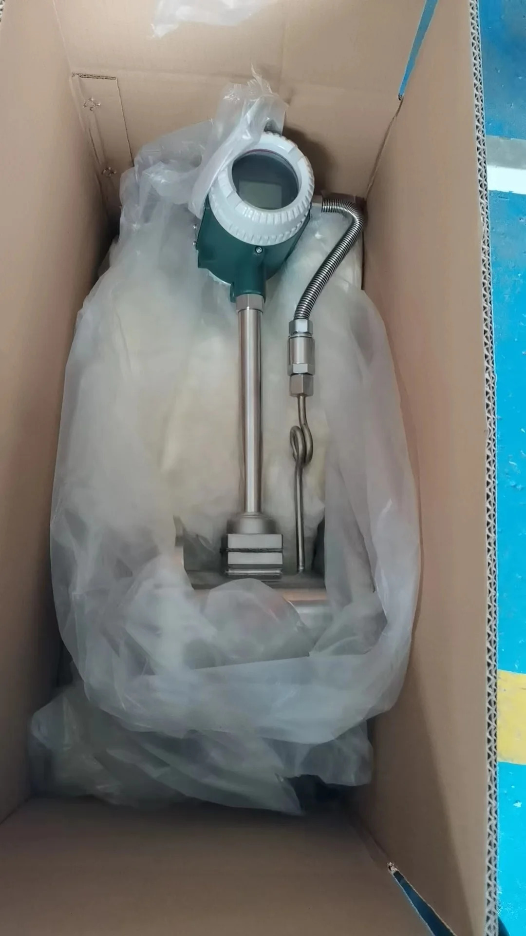 HotGas Air LUGB V880 플랜지 연결 고정확도 1.0%R 통합 유량계