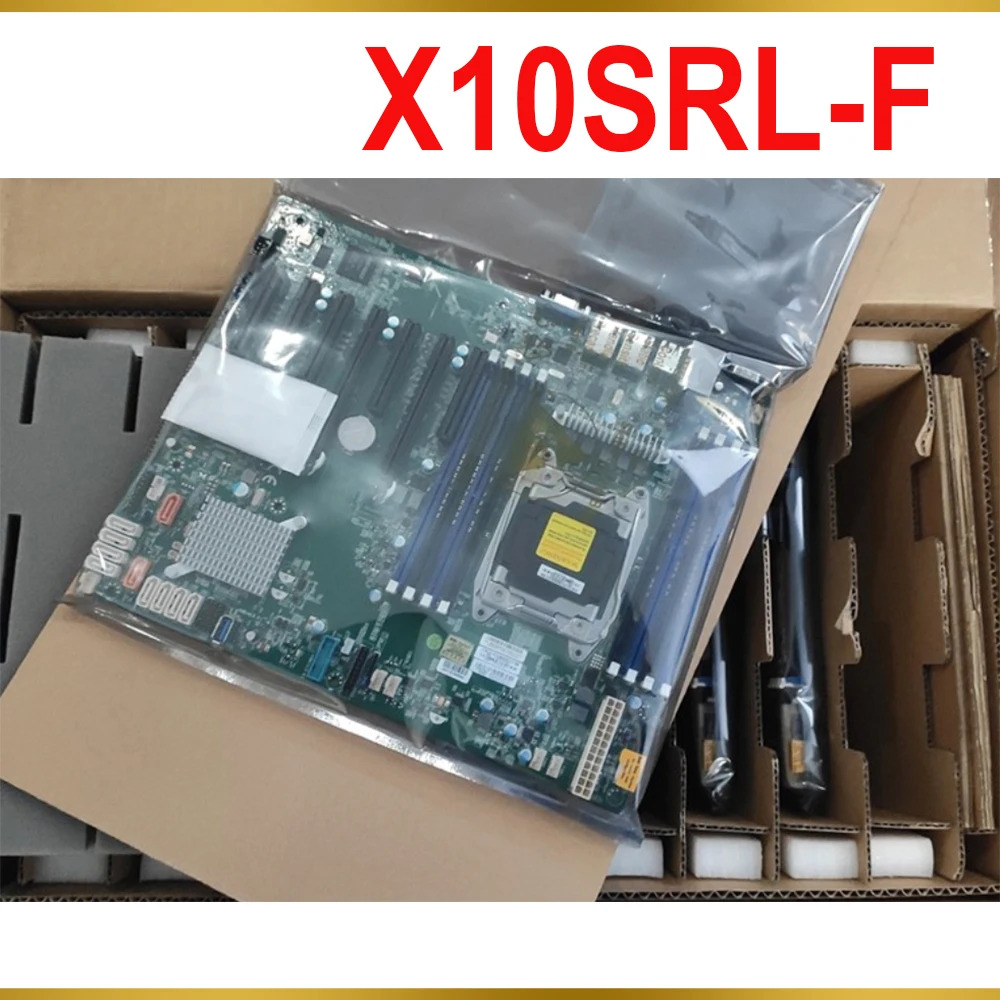 Supermicro 산업패키지 마더보드 LGA2011 E5-1600/2600 V3/V4 군 DDR4 ECC 7 PCI-E 슬롯 X10SRL-F