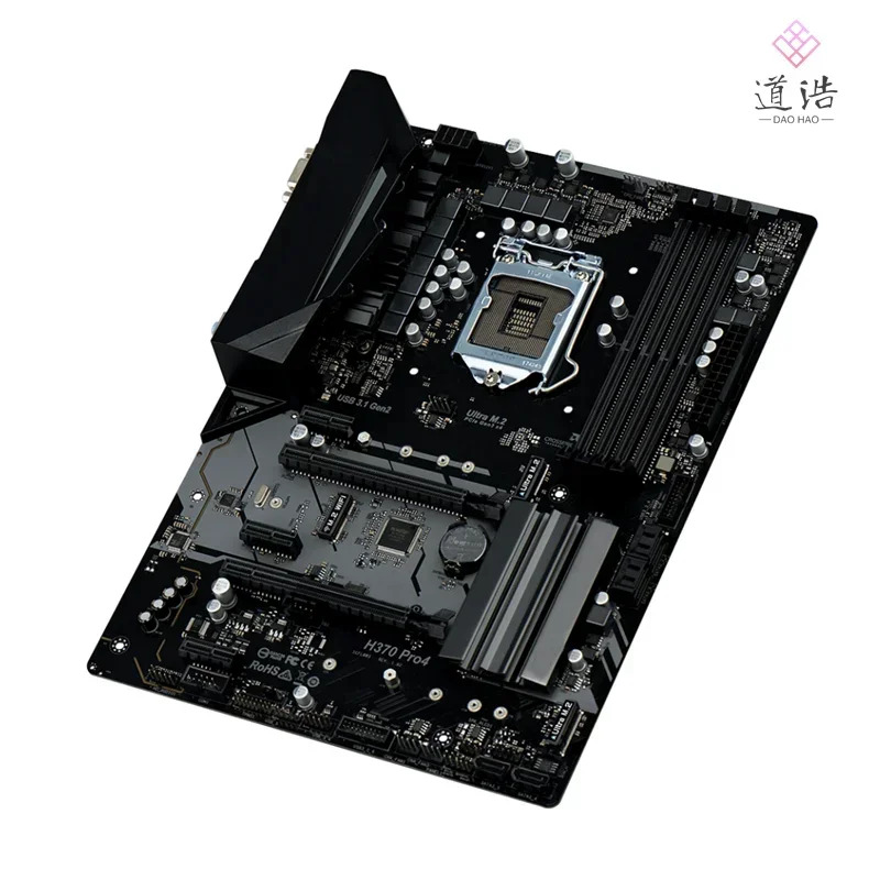 ASRock호환 H370 PRO4 128GB LGA 1151 DDR4 HDMI PCI-E3.0 M.2 마더보드H370 마더보드 완전 작동 리퍼