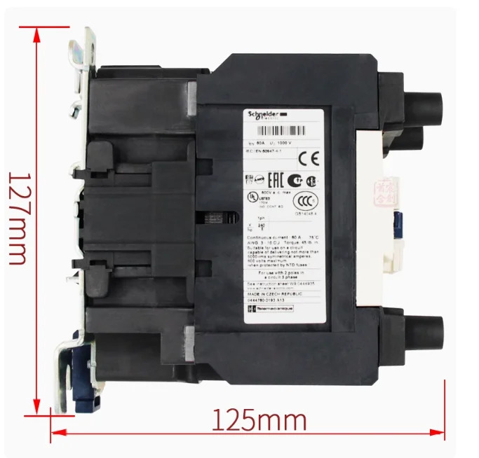 슈나이더 AC 접촉기 LC1D40008M5 AC220V LC1D80008E7