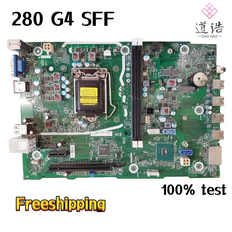 L69522-001 hp호환 280 G4 SFF 마더보드L77066-001 L69522-601 L77066-601 L70722-001 DDR4 메인보드 완전 작동 리퍼