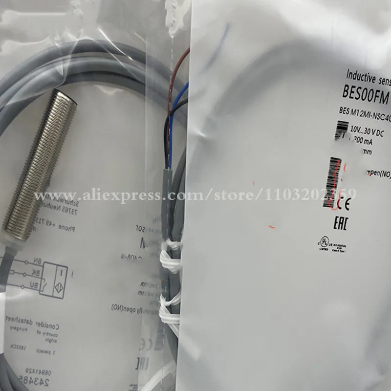 3Pcs M12MI-NSC40B-BV02 M12MI-NSC40B-BV03 M12MI-NSC40B-BV05 M12MI-NSC40B-BP02 M12MI-NSC40B-BP03 M12M
