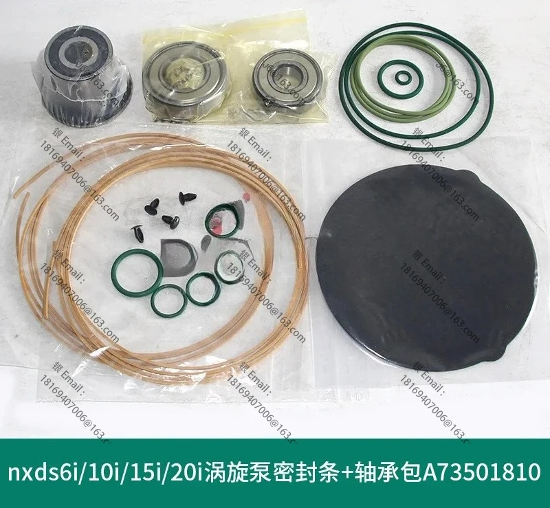 NXDS10i/6i/15i/20i 건식 진공 펌프 키트 A 73501801 씰링 링 스트립
