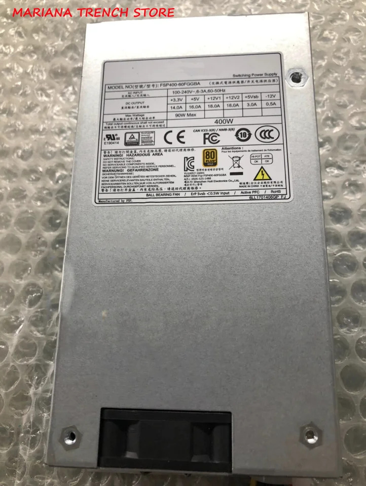 FSP400-60FGGBA 스위칭 전원공급장치 FSP 산업 수준